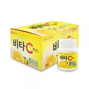 롯데 비타C 캔디 65gx6개 비타민사탕 사무실간식