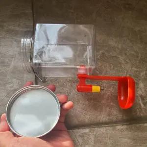 급수니플 닭모이통 닙플 닭자동물통 520ml 새먹이