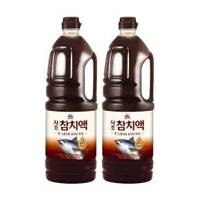 사조 참치액 2.1kg 2개