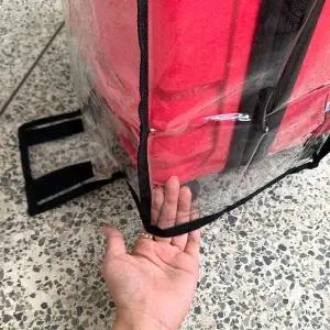 투명 PVC 캐리어 방수 커버 28인치