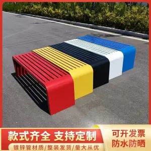 야외벤치의자 철제 심플 대기 카페 베란다 스 벤치