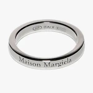 메종마르지엘라 26SS 로고 링 실버 SM1UQ0122P8865102