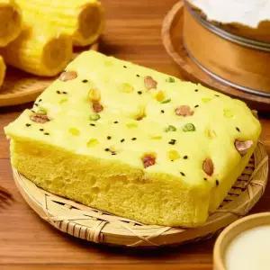 30년 전통 속초시장 명물 대왕 옥수수술빵 350g x 4개