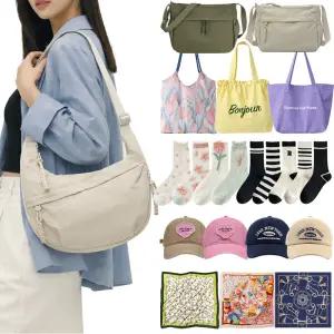 [10+20+5%] 봄신상 미리보기 스카프/양말/크로스백/운동가방/런닝백/볼캡/새내기