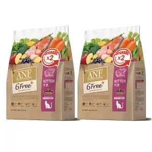 ANF 6free 플러스 인도어 캣 키튼, 1.6kg, 2개