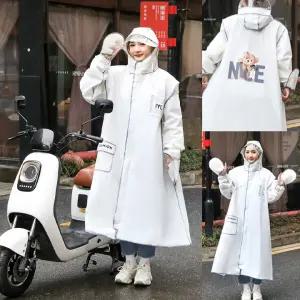 여성레인코트 심플 판초 레인코트 빅사이즈 패션 우비