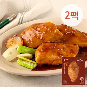 [아임닭] 닭가슴살 맛있는 소스퐁닭 숯불갈비맛 100g 2팩