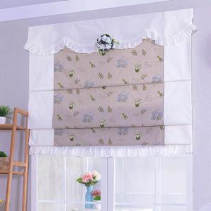 트리로만쉐이드/ 광목면 린넨커튼/ 작은창문/ 거실커텐 / 맞춤가능함