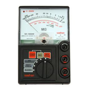 새한 절연저항계 SH-1000M/아날로그 절연 누전측정