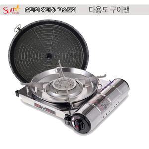 [썬터치] 휴대용 가스렌지6종 ST-20000 /하드케이스 대한민국 명품 썬터치/국산 구이팬 모음(ST-20000)