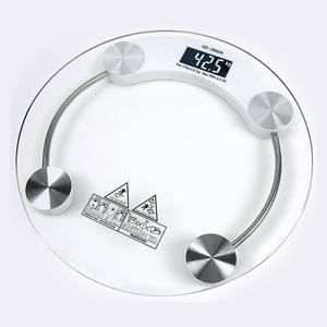 원형 디지털체중계 누드체중계
