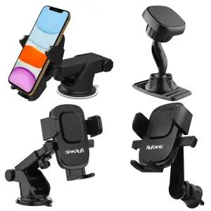 차량용 원터치 거치대 스마트 핸드폰 휴대폰 탁상 폰 송풍구 흡착식 대쉬보드 거치대