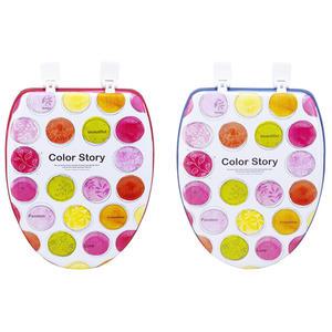 지텍 칼라스토리 변기커버 특대형 O타입 색상랜덤