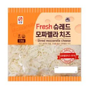 사조오양 슈레드 모짜렐라 치즈 1kg