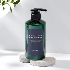 [본사정품]은율 블랙씨드 모이스처 대용량 저자극 폼클렌저 500ml/미세먼지 세정력 인증/폼클렌징