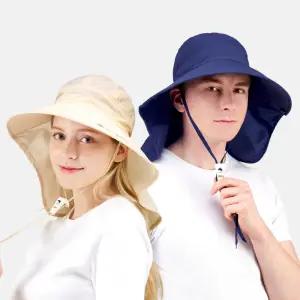 [썬글레이드] 자외선차단 성인 UV 아쿠아 플랩캡 물놀이 등산 캠핑모자 휘슬 스타퍼