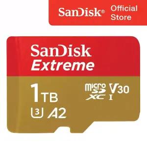 [샌디스크]익스트림 MicroSD 1TB 1테라 고속메모리 4K UHD 촬영 최적화 강한내구성 마이크로SD카드 SDSQXAV