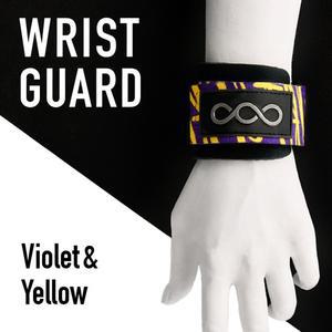 쉴드 리스트가드 헬스 손목 보호대 바이올렛 옐로우 S