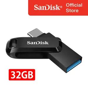 [샌디스크]USB 메모리 SDDDC3 울트라 듀얼 GO C타입 OTG 32GB 32기가 USB 3.1 Gen1 블랙 BLACK 무료배송