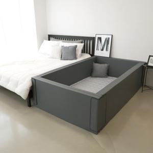 [베베끌레르] 솔리드 멀티 범퍼매트 그랜드스페셜 사이즈 색상 베이지 그레이 범퍼침대