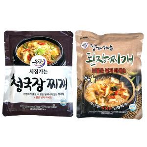 시집가는 청국장찌개(350g)-5개 /장가가는 된장찌개(380g)-5개