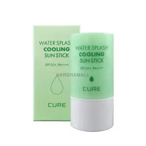 김정문알로에 큐어 워터 스플래쉬 쿨링 선스틱 23g (SPF50+)