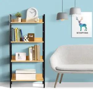 심플 책장선반 4단 인테리어 철제