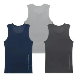 MR 주니어 런닝 에어로쿨 나염 남학생 머슬 3종세트