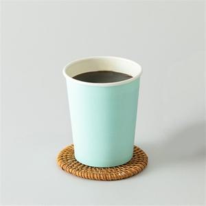 테이크아웃 컬러 큰종이컵 300ml 민트 1000개 일회용 커피 10온스