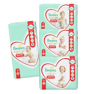 [팸퍼스]유럽산 프리미엄케어 기저귀 팬티형3-6단계