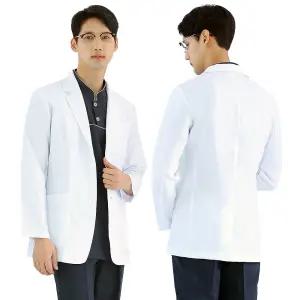 [샵피라] S7000_아이스/하이엔드원단 의사가운 약사가운 피부과 한의사 실험복