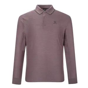 [슈페리어]  남상 카라 긴팔 티셔츠 딥퍼플 (ICC126385)