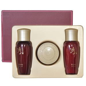 수려한 효비담 발효 3종(구성/수액+유액/각20ml+크림/5ml)세트 시트마스크