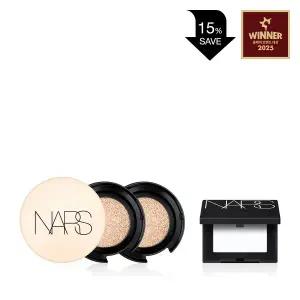 [나스](강남점)[단독] 퓨어 래디언트 프로텍션 아쿠아 글로우 쿠션 더블패키지 세트