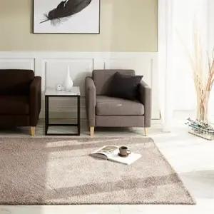 아트박스 엘르비 투톤드뷔시 소프트 트윌 샤기 러그 100x150cm