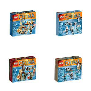 레고70229 70230 70231 70232 사자 베어 악어 세이버투스 피겨