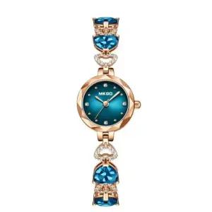 글륵 MKGO 쥬얼리 시계 블루 하트 스톤