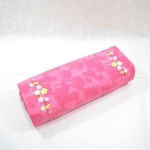 할머니 선물 전통 면 꽃자수 핑크 메밀베개 배개 잠이편한 여름