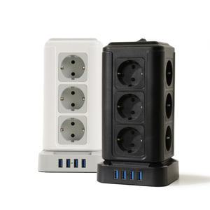 텔로 타워 2세대 고용량 16구 멀티탭 4000W 스탠드 고전압 고전력