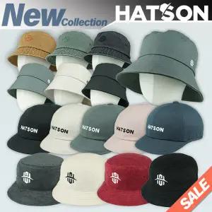 [햇츠온]H2-3307N HatsON 브랜드 여자 남자 사계절 무지 벙거지 버킷햇 여름 썬캡 캡 모자 AA