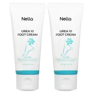 넬라 우레아 10 풋크림 100g, 2개 /발각질제거 굳은살제거