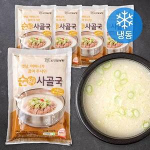 신선설농탕 순사골국육수 (냉동) 550g × 5개
