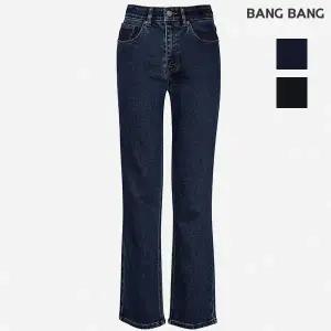 [롯데백화점]뱅뱅 여성 기모 속밴드 슬림 스트레이트 스판 청바지 NQJ741