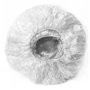 비닐캡 10개 1묶음 헤어캡 1회용(국내산) 미용실 샤워 헤어비닐캡 염색위생모