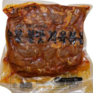 우복당 숯불 불맛 제육 볶음 1kg 간편요리 대용량