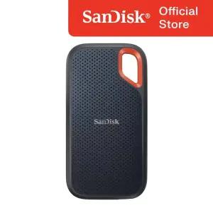 [샌디스크]포터블 외장SSD 익스트림 4TB 4테라 블랙 Gen2 대용량 NVMe성능 IP65 고성능 외장하드 SDSSDE61