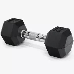 이고진 고무육각 덤벨 아령 6kg 1개 클럽 고무아령 웨이트