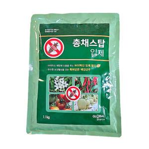 총채스탑 1.1kg 백강균 효과 토양 입제 고추 총채벌레 복숭아혹 진딧물 약 퇴치 배추 좀 나방