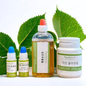 감초앰플 만들기 - 감초추출물 마린콜라겐겔 고분자히아루론산 저분자히아루론산