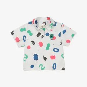 [휠라키즈] 휠라X수수진 플레이풀셔츠 (FK2SHF2S01X_BOW)